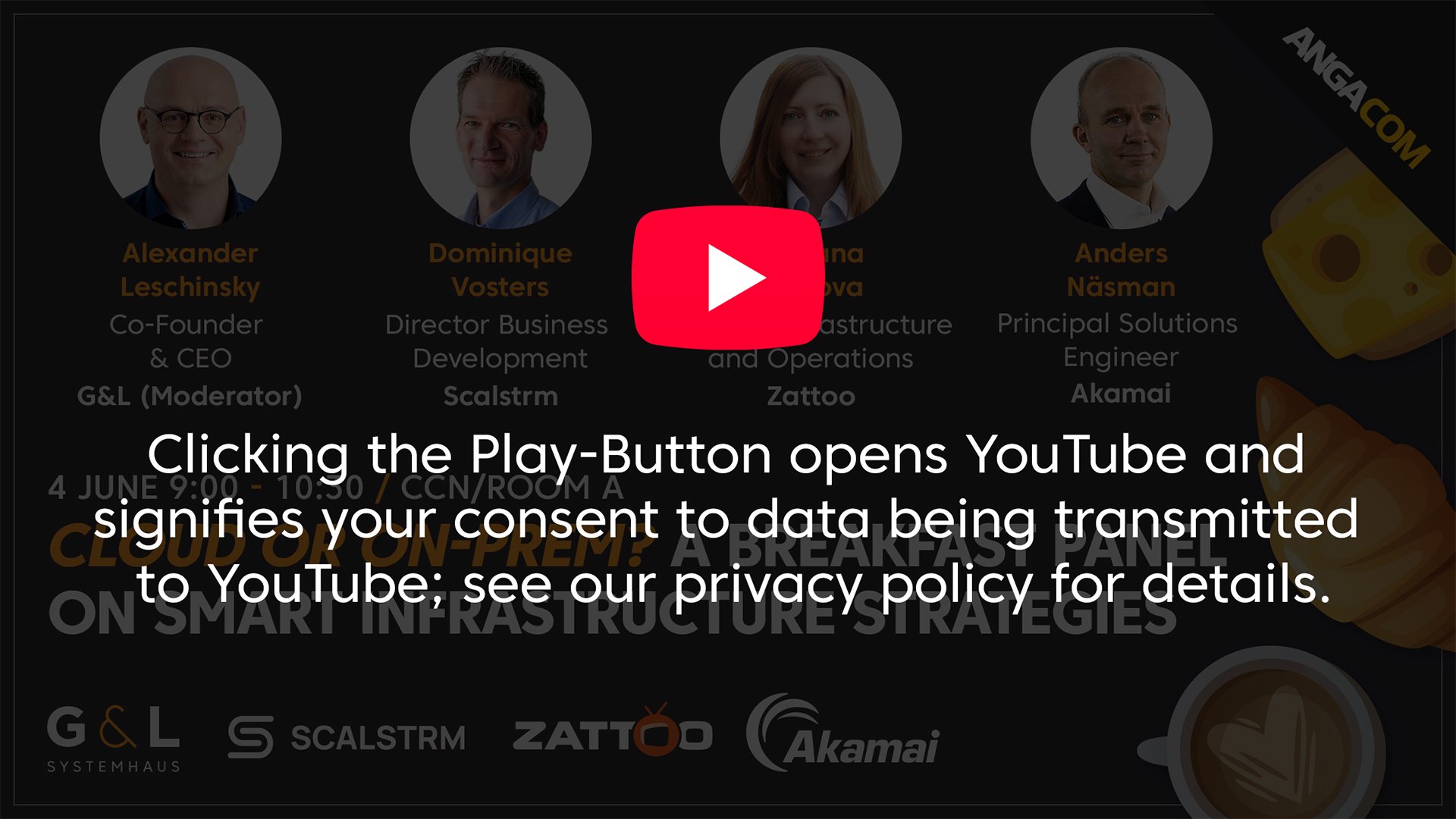 YouTube cookie consent banner