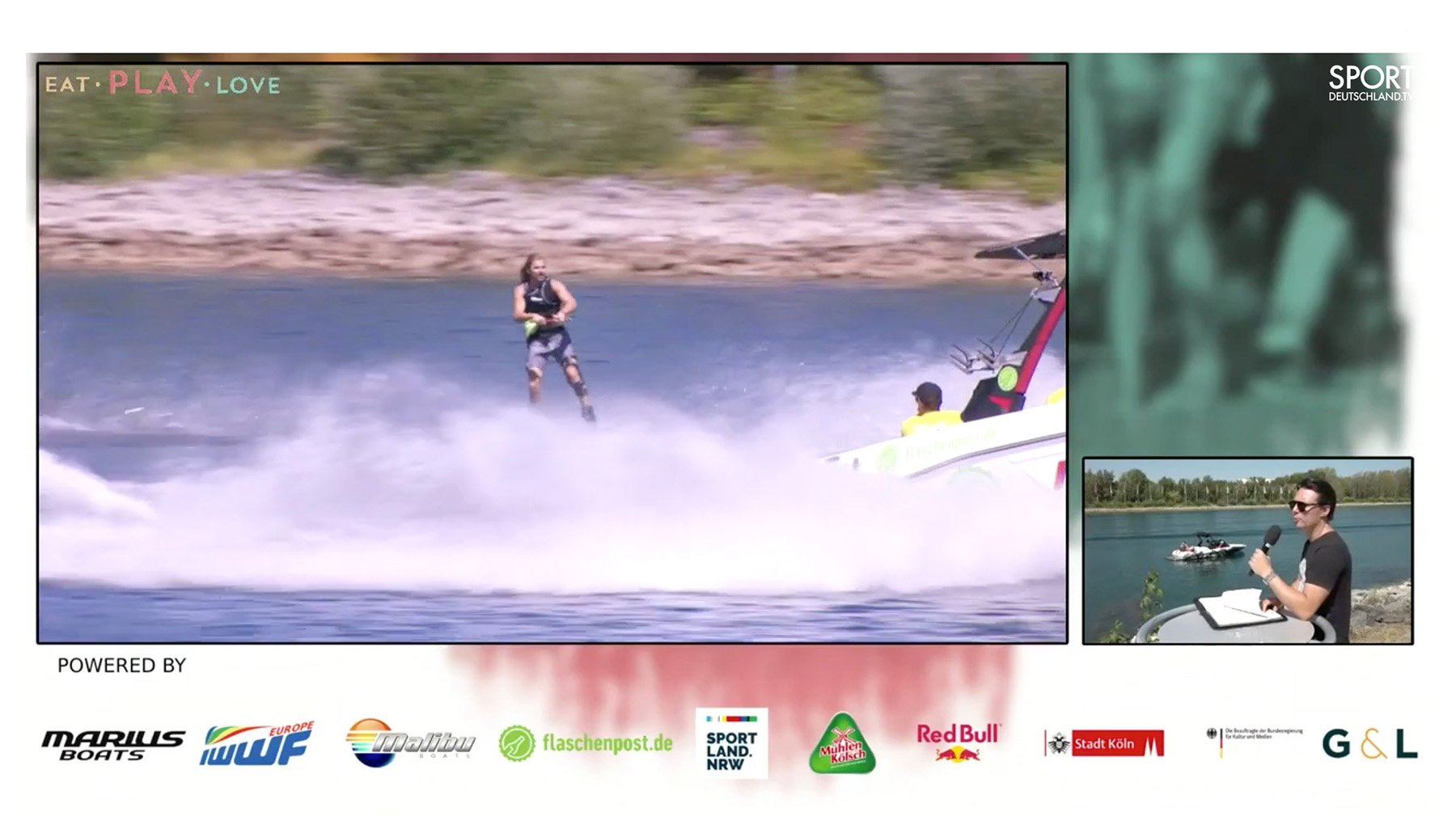G&L streamt IWWF Europe and Africa Wakeboard Boat Championships