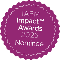 IABM Impact Awards 2026 badge