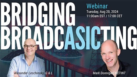 Bridging Broadcasting Webinar Banner