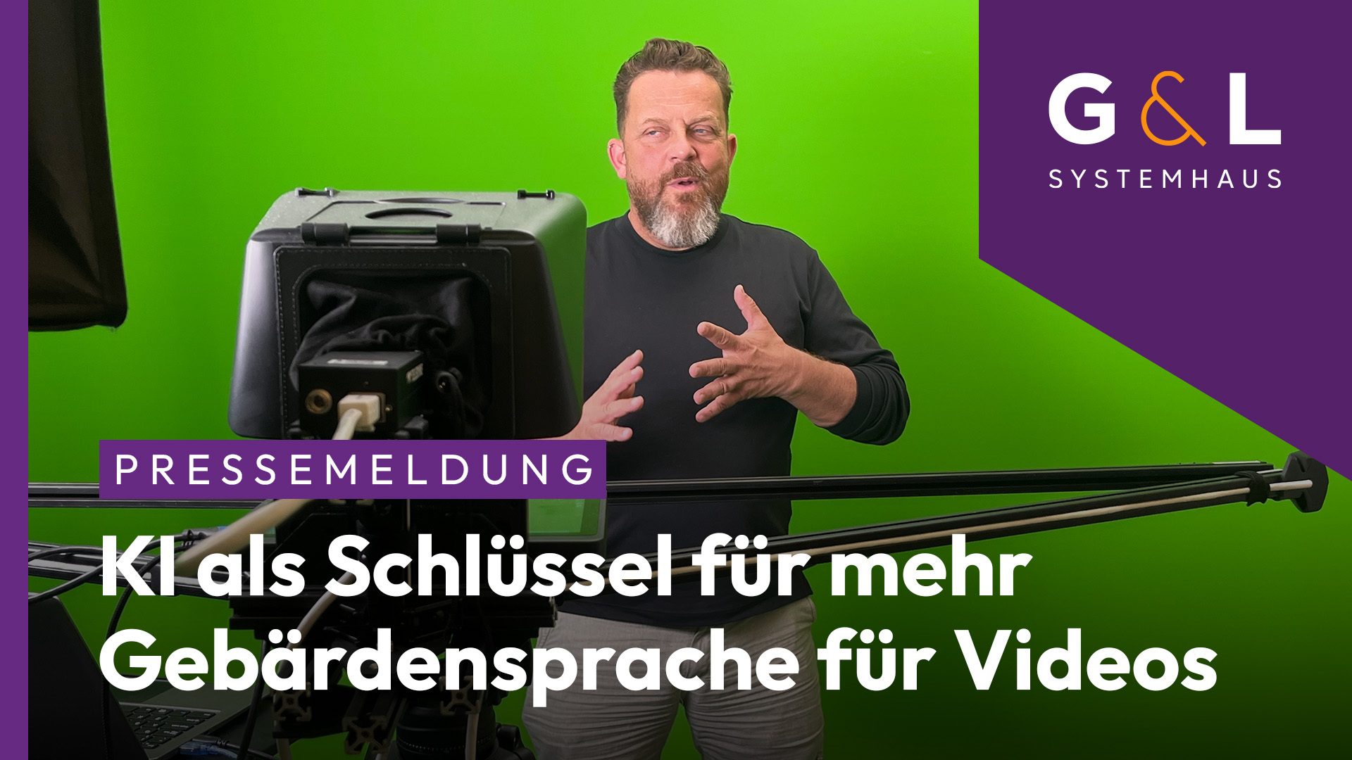 Mehr Gebärdensprache für Videos: KI als Schlüssel zur Barrierefreiheit