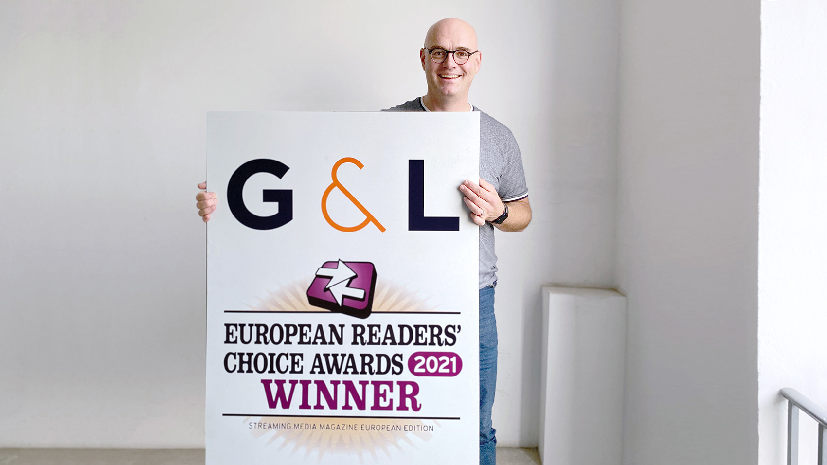 G&L wins Streaming Media Readers' Choice Award 2021