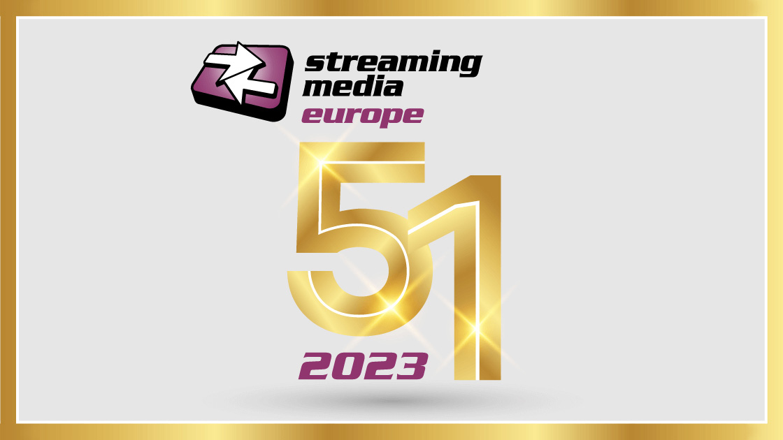 Streaming Media Europe 51 – great recognition for G&L