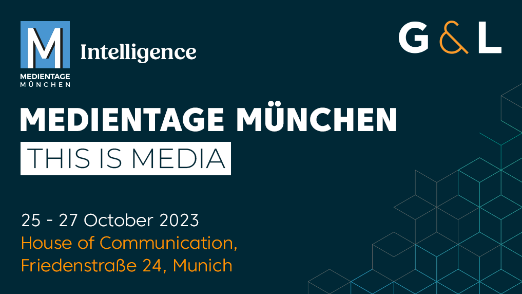 Meet us at Medientage München