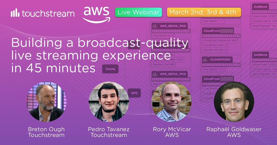Delivering a broadcast-quality live stream in just 45 minutes