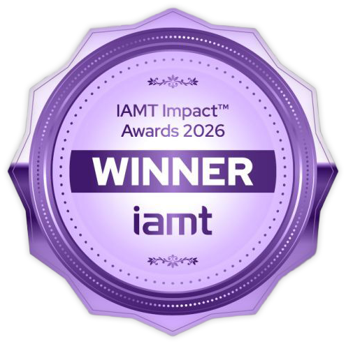 IABM Impact Awards 2026 Winner badge
