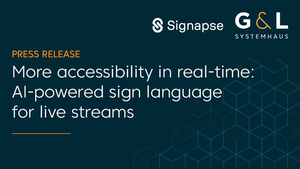 Real-Time Accessibility: AI Strengthens Sign Language in Live Streams and Digital Media